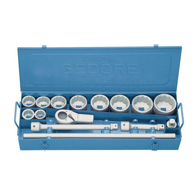 Gedore set nasadnih ključeva, 15 delova D 21 EMU-10 Gedore set nasadnih ključeva, 15 delova D 21 EMU-10